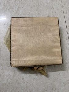 Decorative Gift Box with Sheer Drape