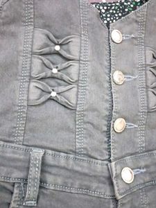 Girls Denim Overalls