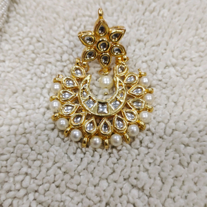 Maharani style haar in small pearls