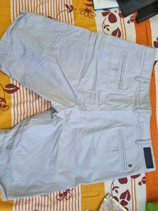 Men's Casual Light Blue Trousers