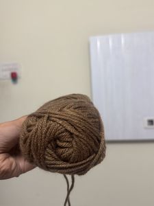 Brown Yarn Skein