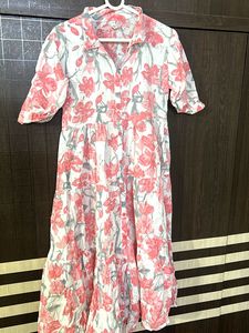 Flowy Floral Midi Dress