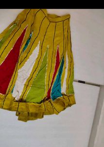 Bohemian Patchwork Maxi Skirt