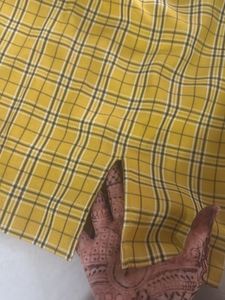Plaid Mini Skirt