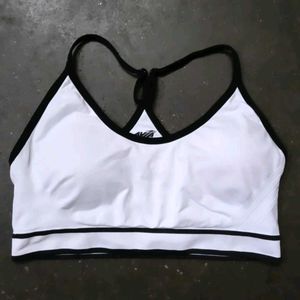 Avia White Sports Bra