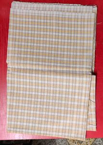 Shirt &amp; Pant Fabric Material – Checked Pattern