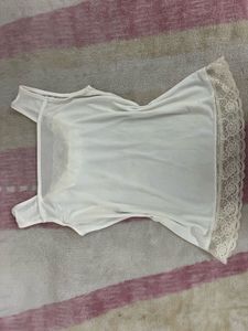 White Lace Tank Top 🪽