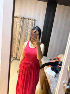 Vibrant Red Maxi Dress❤️🎀