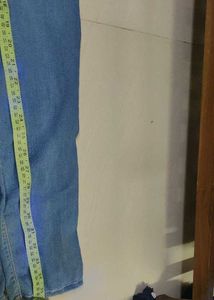 MODA RAPIDO Classic Blue Denim CAPRI