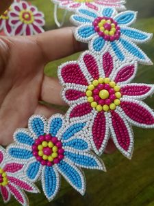 Premium Quality Beaded Multicolour Choker Set