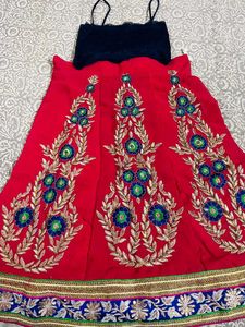 Baby girl Lhga Choli Size 2, 4 years
