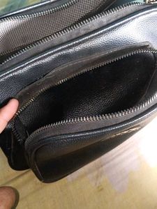 Gucci Black Leather Crossbody Bag