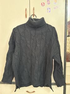 Chunky Knit Turtleneck Sweater