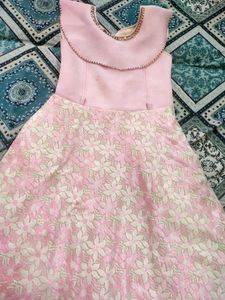 Gown For Girls Pink
