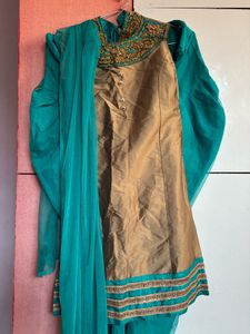 Elegant Embellished Patiala Set