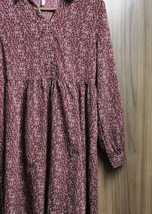Chic Maroon &amp; White Printed Blouse - Effortless St