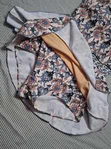 Boho Floral Halter Dress
