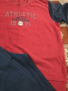 Men's Athletic Sweatshirt and Pants Set