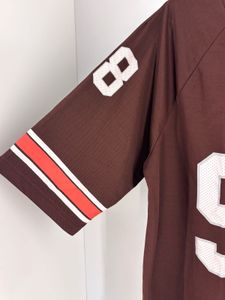 Brown Football Jersey T-Shirt