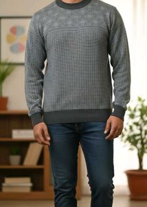 Gray Knitted Sweater