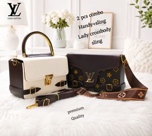 Premium 2 Pcs Handbag &amp; Crossbody Combo