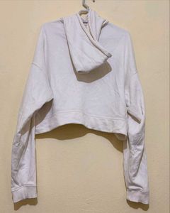 Adidas Floral Crop Hoodie