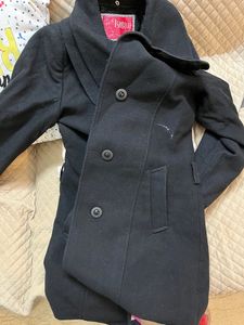 Black Overcoat Size M