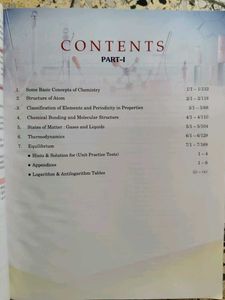 Class XI Chemistry Textbooks (Part 1 &amp; 2)