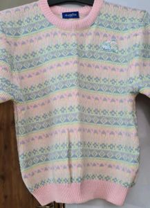Baby Pink French Sweater