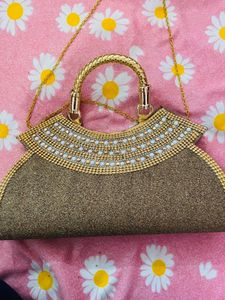 Sparkling Embellished Clutch Bag