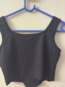 Elegant Black Corset Top