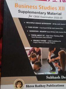 Business Studies Complete Books 'subhash Dey'