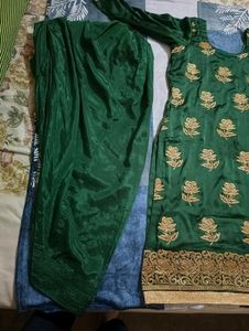 Stitched Silk Suit