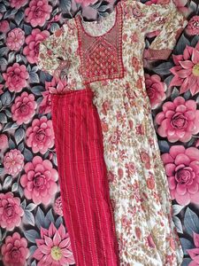 Beautiful Printed Kurta Set with Trousers