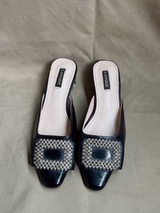 Sparkling Embellished Mules