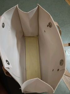 Stylish Cream Tote Bag
