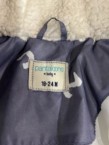 Warm Fur Cap Jacket For Up To 24 Months