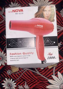 New Nova Hair Dryer 1800W
