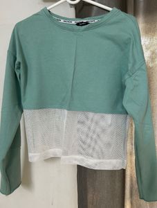 NUSH mesh crop top