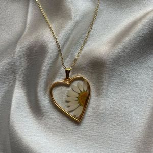 Resin floral pendants