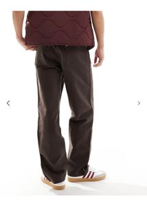ASOS DESIGN Brown Carpenter Pants