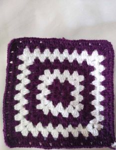 Crochet Granny Square(set of 3)