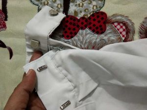 School Uniform White Short