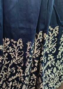 Embroidered Blue lehnga