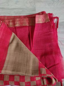 Beautiful red saree