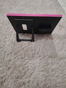 Pink Mickey Mouse Photo Frame Clock