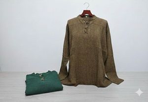 Long Sleeve Brown Casual Shirt