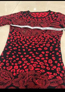 Sweater Black And Red