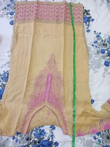 Embroidered Kurta Set with Dupatta