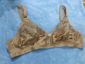 Golden Big Size Bra